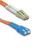 Fiber Optic Cable, OM1, LC/SC, MM, Duplex, OFNR - P/N WC171590