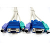 Cable, KVM, HD15, M/M and 2/PS2, M/M, 10 ft. - P/N WC311030