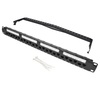 Patch Panel, 24 Port, Cat 6a, 110 Type, 568A&B - P/N WC351082