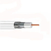 Coaxial Cable, 500 ft. RG11, Dual Shield, White - P/N WC110405