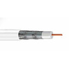 Coaxial Cable, 500 ft. RG6, Quad Shield, White - P/N WC110530