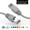 Patch Cable, Cat 6a, Shielded, 1 ft. w/Boots, Gray - P/N WC144104