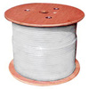 Cat 6a Cable, 1000 ft. Stranded, Shielded, White - P/N WC102070