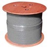 Cat 5E Cable, 1000 ft. Reel, Stranded, Shielded, Gray - P/N WC101111