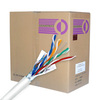 Cat 5E Cable, 1000 ft. Stranded, Shielded, White - P/N WC101130