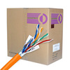 Cat 5E Cable, 1000 ft. Stranded, Shielded, Orange - P/N WC101142