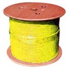 Cat 6 Cable, 1000 ft. Solid, Shielded, Yellow, Plenum - P/N WC101757