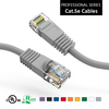 Patch Cable, Cat 5E, Unshielded, 3 ft. w/Boots, Gray  - P/N WC111120