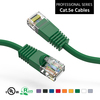 Patch Cable, Cat 5E, Unshielded, 3 ft. w/Boots, Green - P/N WC111130