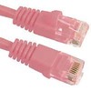 Patch Cable, Cat 5E, Unshielded, 75 ft. w/Boots, Pink - P/N WC111815