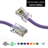 Patch Cable, Cat 6, Unshielded, 6 inch, Purple - P/N WC141598