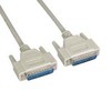 Cable, Parallel IEEE 1284, 3 ft. DB25M to DB25M - P/N WC211010