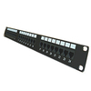 Patch Panel, 24 Port, Cat 5E, 110 Type, 568A&B - P/N WC351020