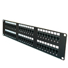 Patch Panel, 48 Port, Cat 5E, 110 Type, 568A&B - P/N WC351030