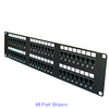 Patch Panel, 96 Port, Cat 5E, 110 Type, 568A&B - P/N WC351040