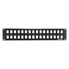 Patch Panel, Blank, 19 inch, 32 Port, 2U - P/N WC351230