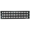 Patch Panel, Blank, 19 inch, 48 Port, 4U - P/N WC351240