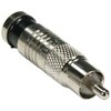 Connector, RCA , Coaxial, Compression, Dual Shield, RG6 , 25 pack - P/N WC450220