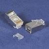 Connector, RJ45, Cat 6, Shielded, 50um, solid, w/Loadbar, 100 pack - P/N WC451110 Connector, RJ45, Cat 6, Shielded, 50um, solid, w/Loadbar, 100 pack - P/N WC451110