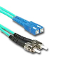 Fiber Optic Cable, OM3, 10GB, SC/ST, MM, Duplex, OFNR - P/N WC172415
