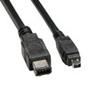 Firewire Cable, IEEE 1394, 3 Meter, 6 pin to 4 pin - P/N WC181025