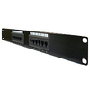 Patch Panel, 12 Port, Cat 6, 110 Type, 568A&B - P/N WC351051