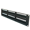 Patch Panel, 48 Port, Cat 6, 110 Type, 568A&B - P/N WC351070