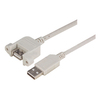 Cable, USB 2.0 A to A, Panel Mount, M/F, 0.5M - P/N WC291141