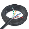 Cat 5E Cable, 500 ft. Solid, Unshielded, Direct Burial, Flooded Core, Black - P/N WC101006