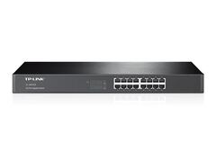 16-port rackmount unmanaged switch for efficient space usage.