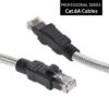 Cat6a UTP armored cable, providing excellent protection against physical damage.