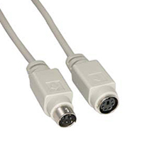 PS2 male to female adapter highlighting its design.