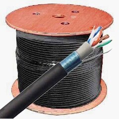 Cat6 outdoor gel shielded cable, providing protection against environmental factors.