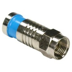 Coaxial F quad shield cable, ideal for applications requiring maximum signal protection.