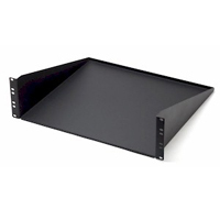 3U component shelf for enhanced storage options in rack setups.