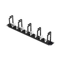 D-ring management kit for organizing cables in network setups.