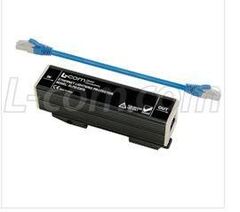 DIN in-line lightning surge protector, provides surge protection for DIN rail devices.