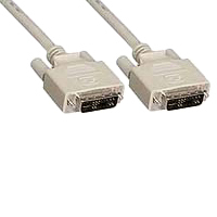 DVI-A to DVI-A analog cable, suitable for analog video connections.