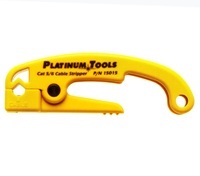 Ethernet cable stripping tool for easy cable preparation.