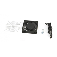 Fan assembly kit for cooling solutions in server and network environments.