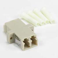 LC to LC fiber optic adapter for efficient data transmission.