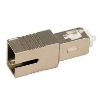 SC fiber optic attenuator with 15dB attenuation for signal reduction.