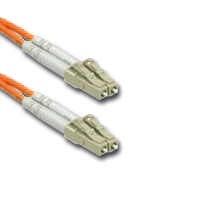 LC to LC multimode fiber optic cable, provides reliable data transfer.