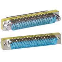 DB37 male to male gender changer, used for connecting two DB37 male cables.