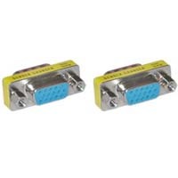 DB15 female to female gender changer, suitable for connecting DB15 female cables.