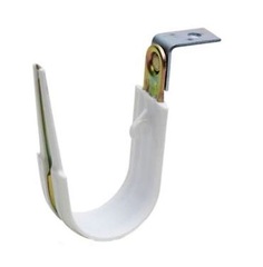 Angled J-hook for optimal cable management in tight spaces.