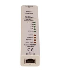 Basic LAN tester for checking Ethernet cable connections and integrity.
