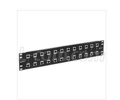 Rack mount 12-port lightning surge protector for extensive network use.