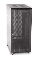 27U vented RF doors for improved ventilation in server racks.