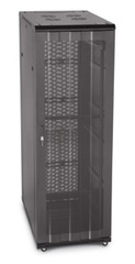 42U vented RF doors for efficient cooling in server environments.